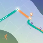 Carte numérique avec traces GPX, waypoints et fusion de parcours GPS