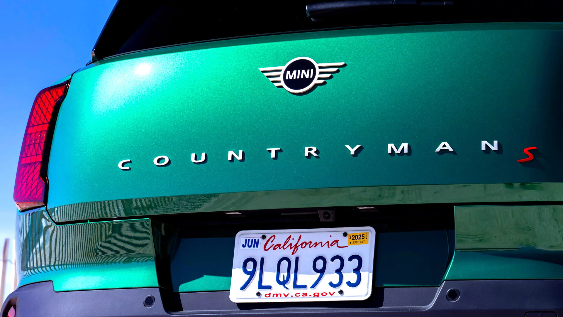Arrière d'un Mini Countryman